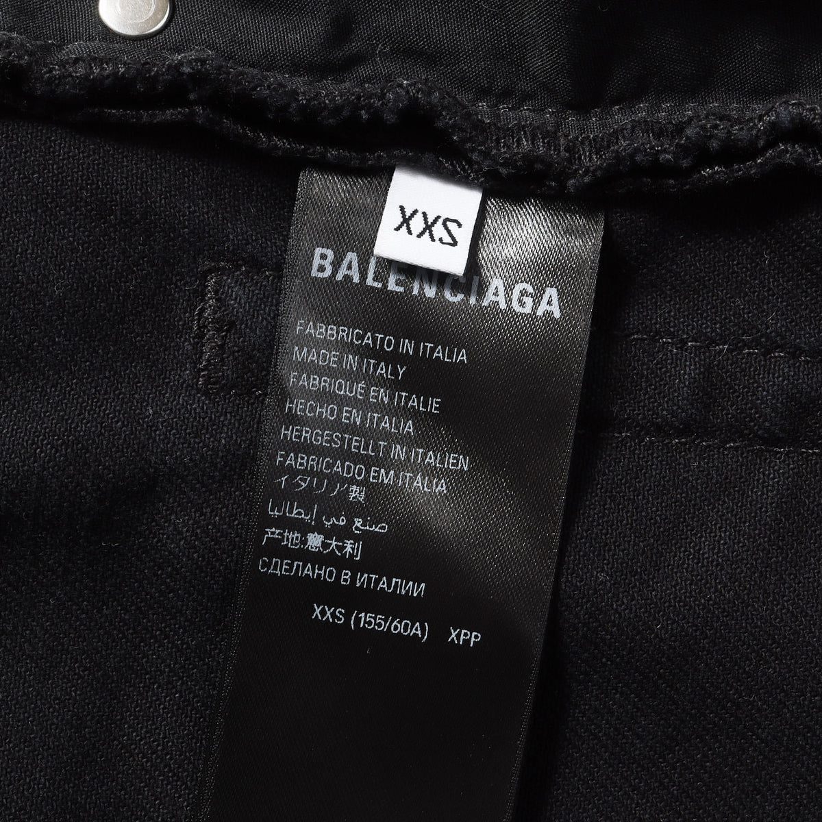 23SS フェード加工 ブラックデニム バギーパンツ (Baggy Soft Denim Pants) / UNISEX