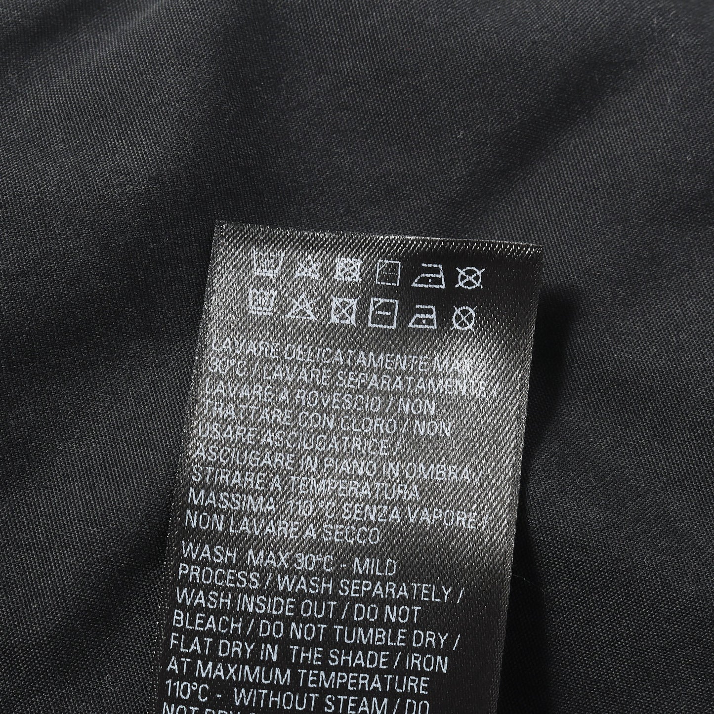 23SS フェード加工 ブラックデニム バギーパンツ (Baggy Soft Denim Pants) / UNISEX