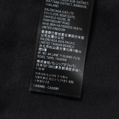 23SS フェード加工 ブラックデニム バギーパンツ (Baggy Soft Denim Pants) / UNISEX