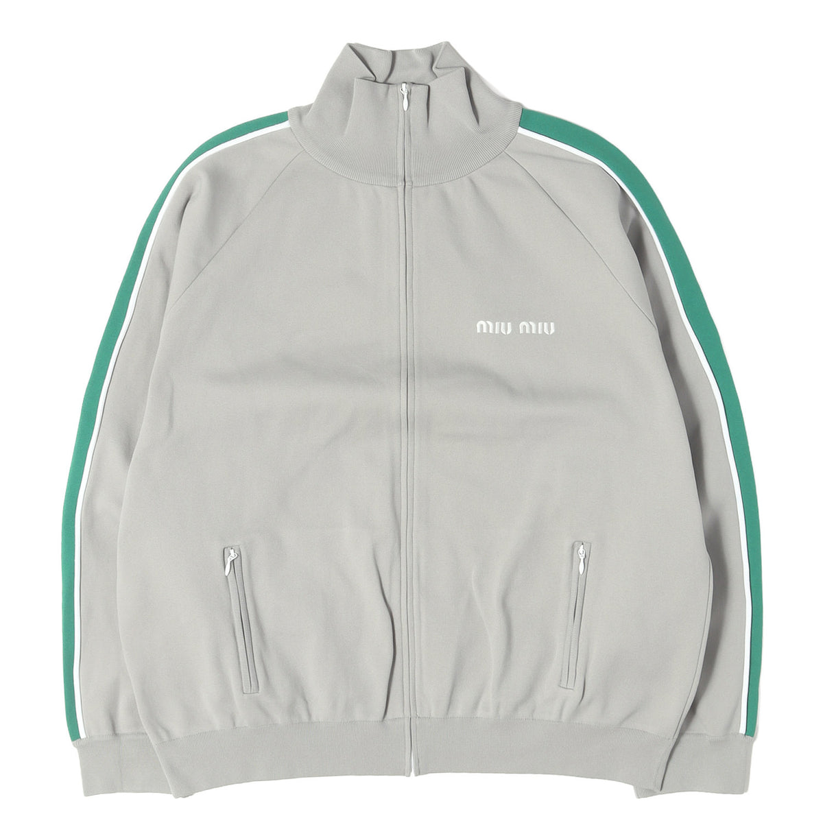 26SS ロゴ 刺繍 トラックジャケット (Technical Fabric Zip-up Sweatshirt)