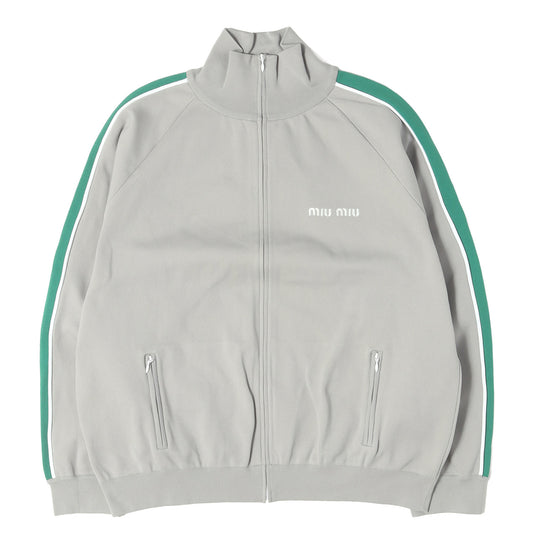 26SS ロゴ 刺繍 トラックジャケット (Technical Fabric Zip-up Sweatshirt)