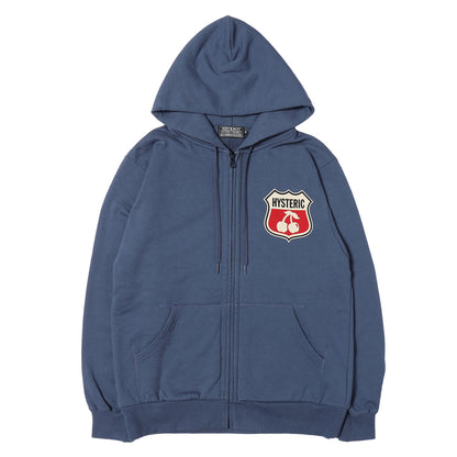 25AW HYSTERIC CHERRY スウェット ジップ パーカー