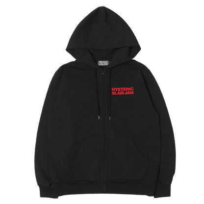 25AW SLAM JAM/HYSTERIC SLAM JAM スウェット ジップ パーカー