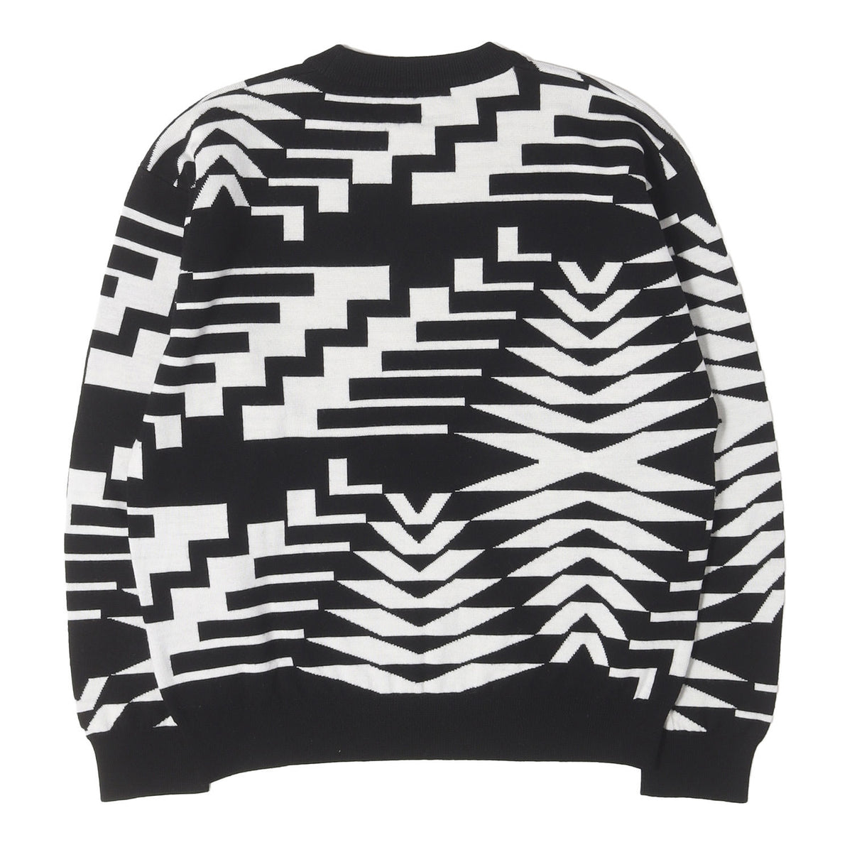 24SS LVロゴジャガード スキー ニット セーター (Jacquard Wool Pullover)