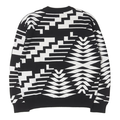 24SS LVロゴジャガード スキー ニット セーター (Jacquard Wool Pullover)