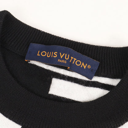 24SS LVロゴジャガード スキー ニット セーター (Jacquard Wool Pullover)