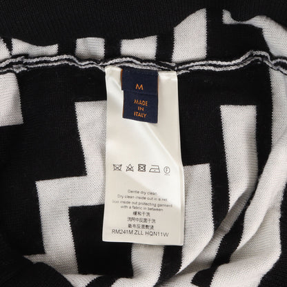 24SS LVロゴジャガード スキー ニット セーター (Jacquard Wool Pullover)