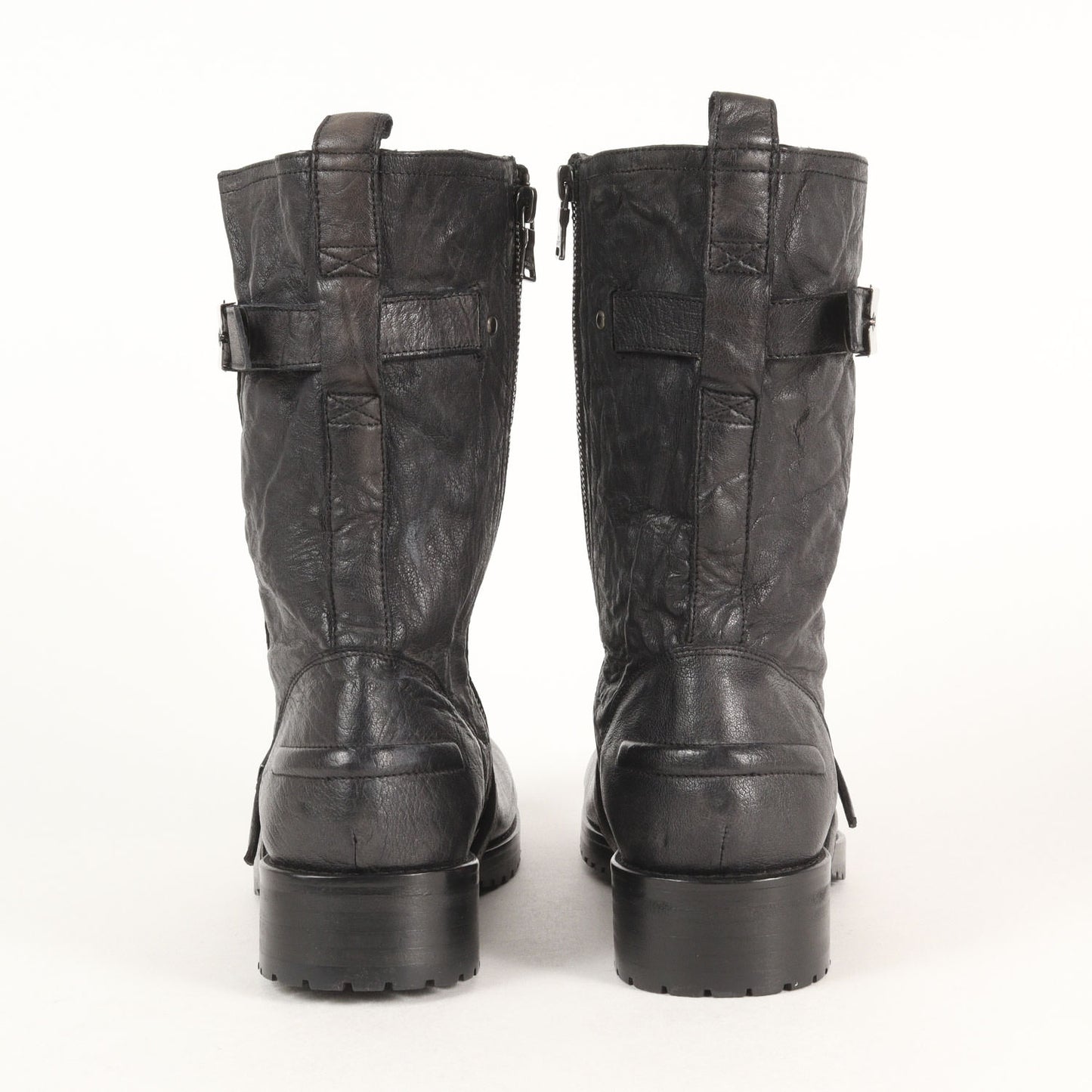 ウォッシャブルレザー エンジニアブーツ (HIGH BIKER BOOT)