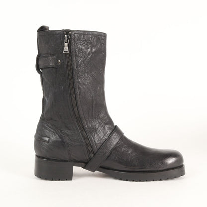 ウォッシャブルレザー エンジニアブーツ (HIGH BIKER BOOT)