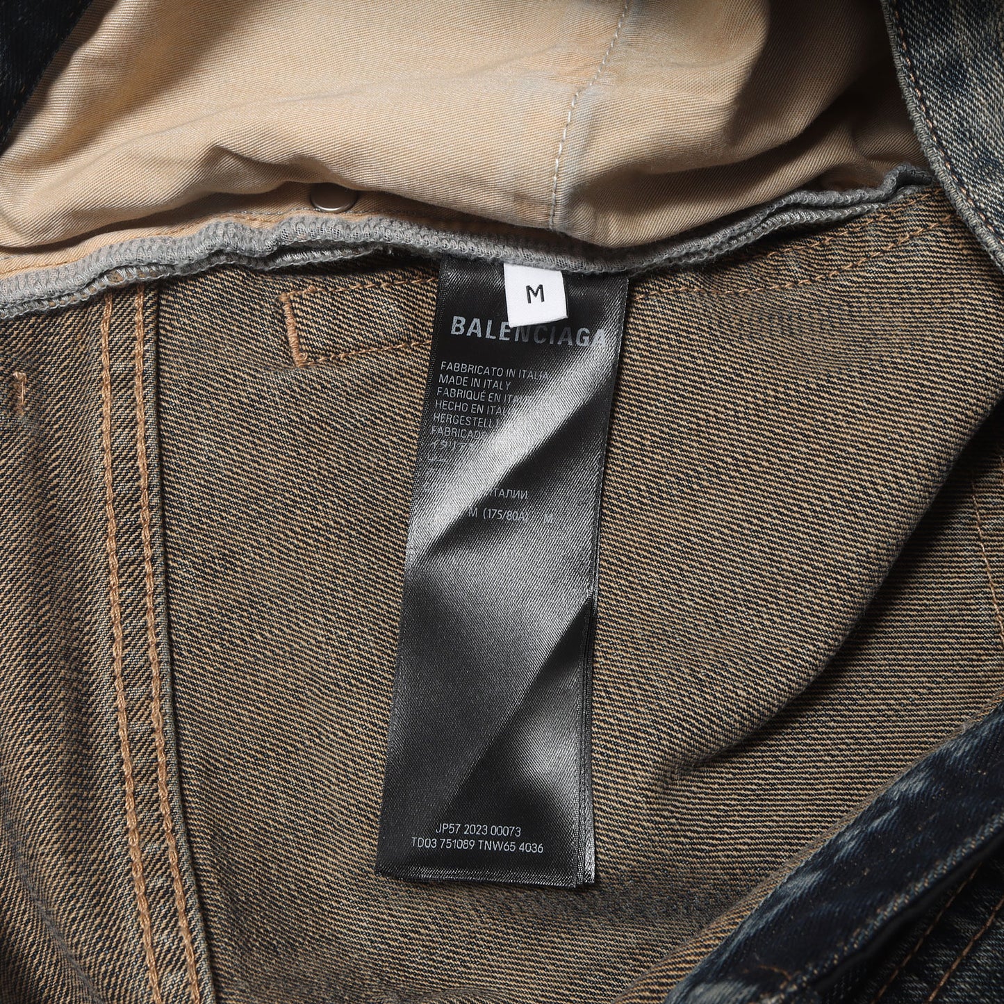 23AW ヴィンテージ ウォッシュド加工 ブーツカット スラブデニム パンツ