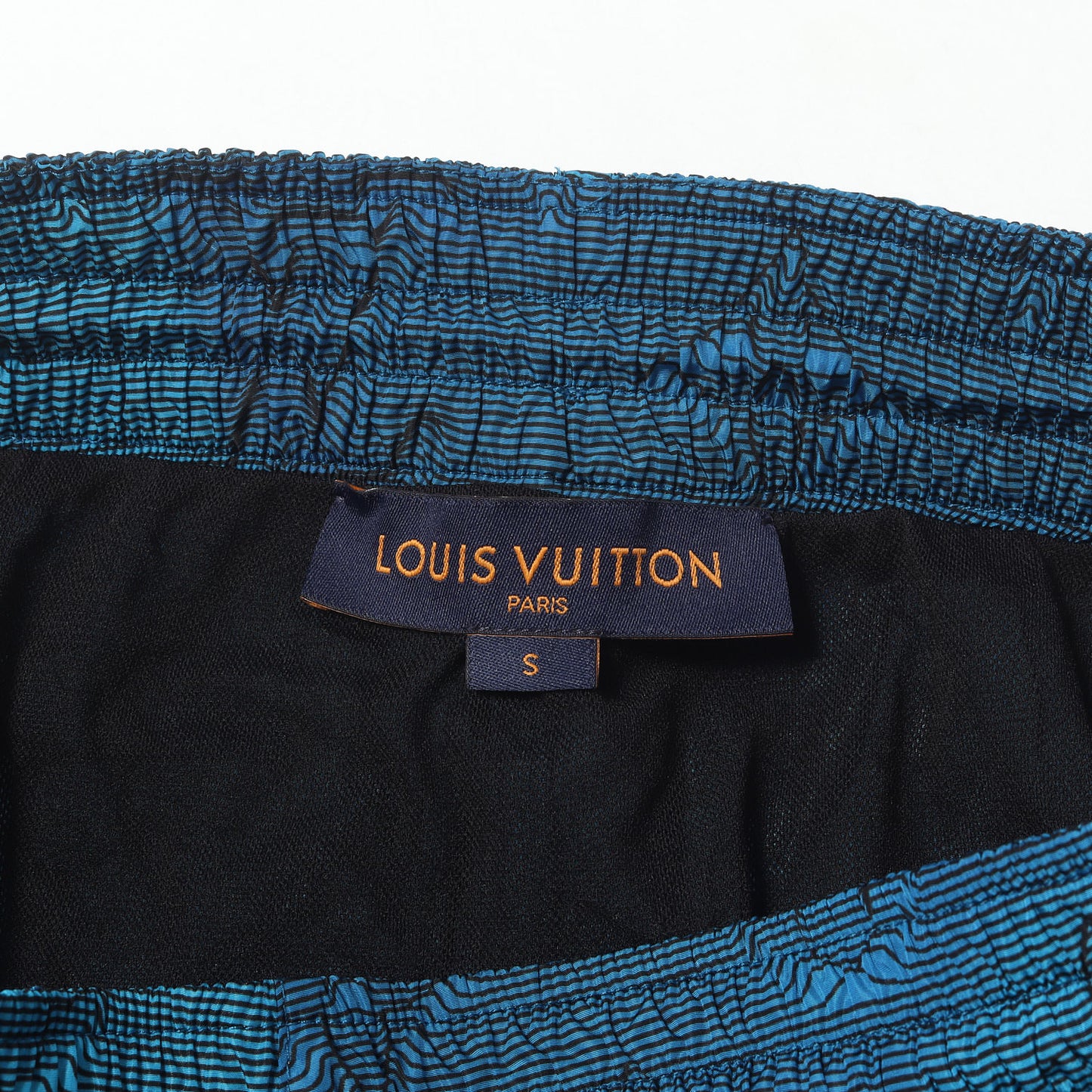 22SS メッシュライニング グラフィックモノグラム ボードショーツ (Graphic Print Nylon Shorts)