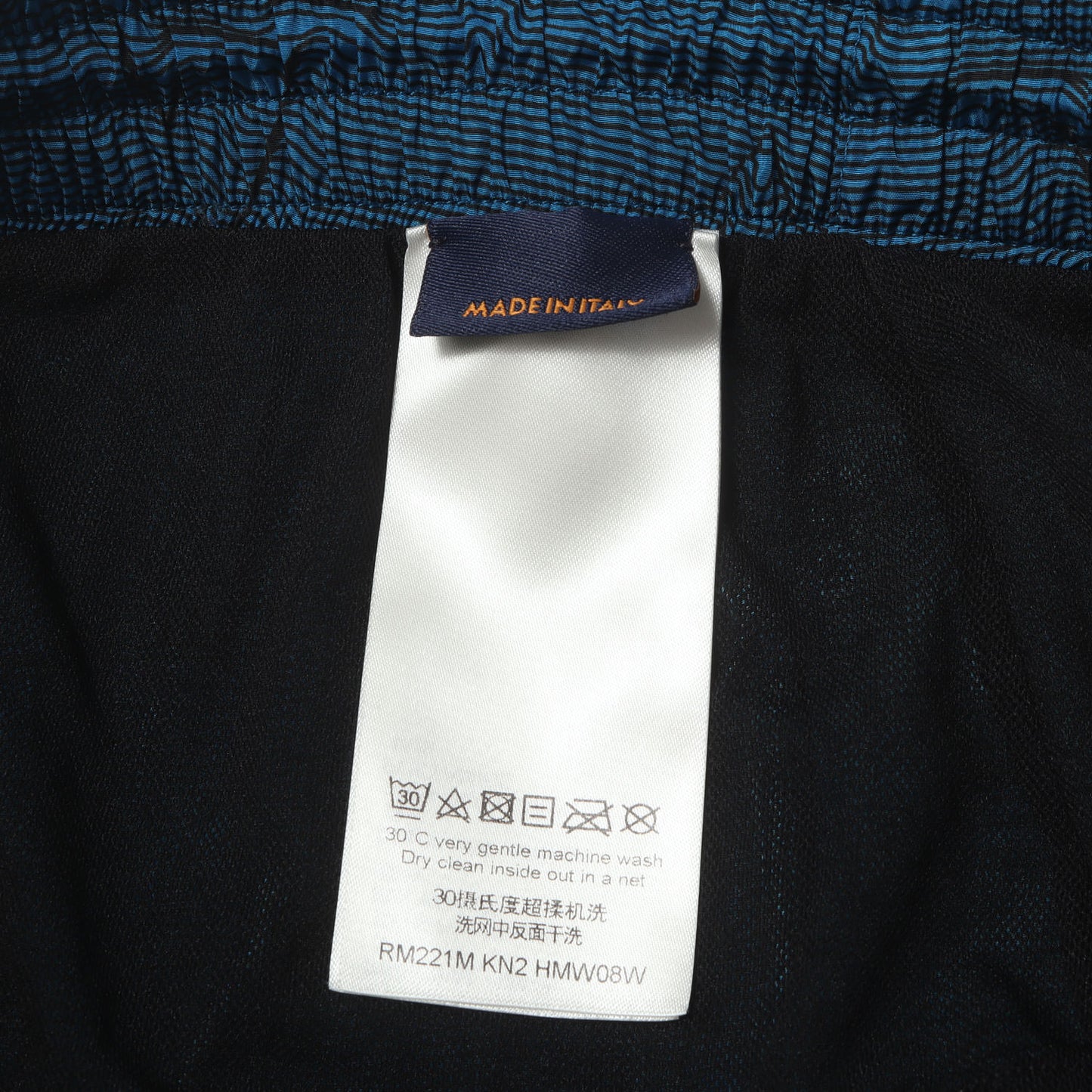 22SS メッシュライニング グラフィックモノグラム ボードショーツ (Graphic Print Nylon Shorts)