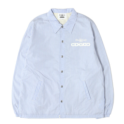 25AW CDG × G-DRAGON Ubermensch Collection ストライプ コーチジャケット (CLASSIC COACH JACKET)