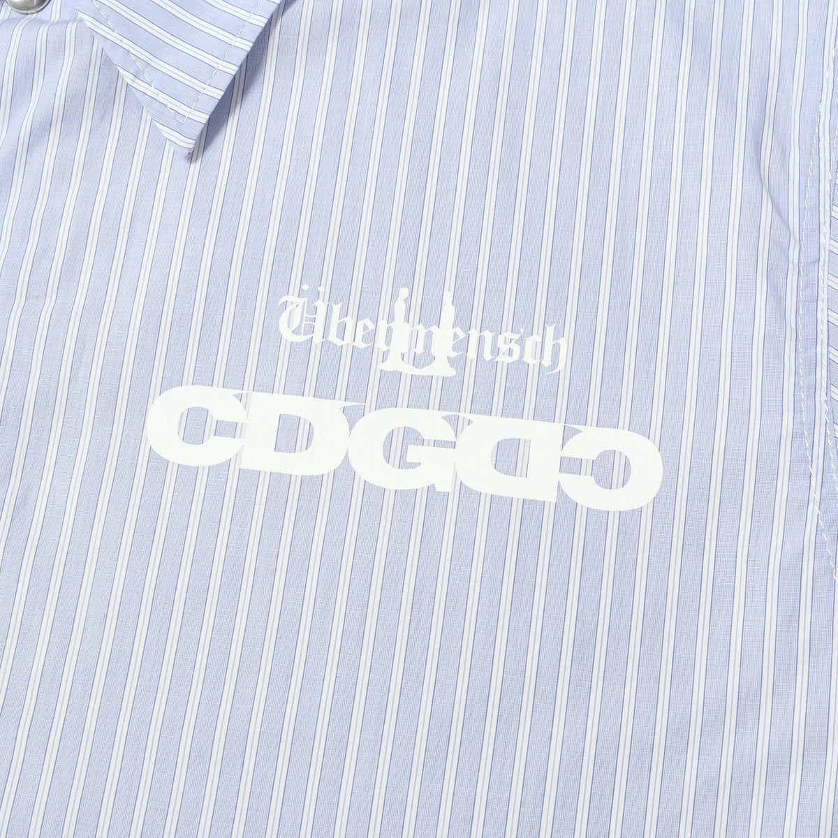 25AW CDG × G-DRAGON Ubermensch Collection ストライプ コーチジャケット (CLASSIC COACH JACKET)