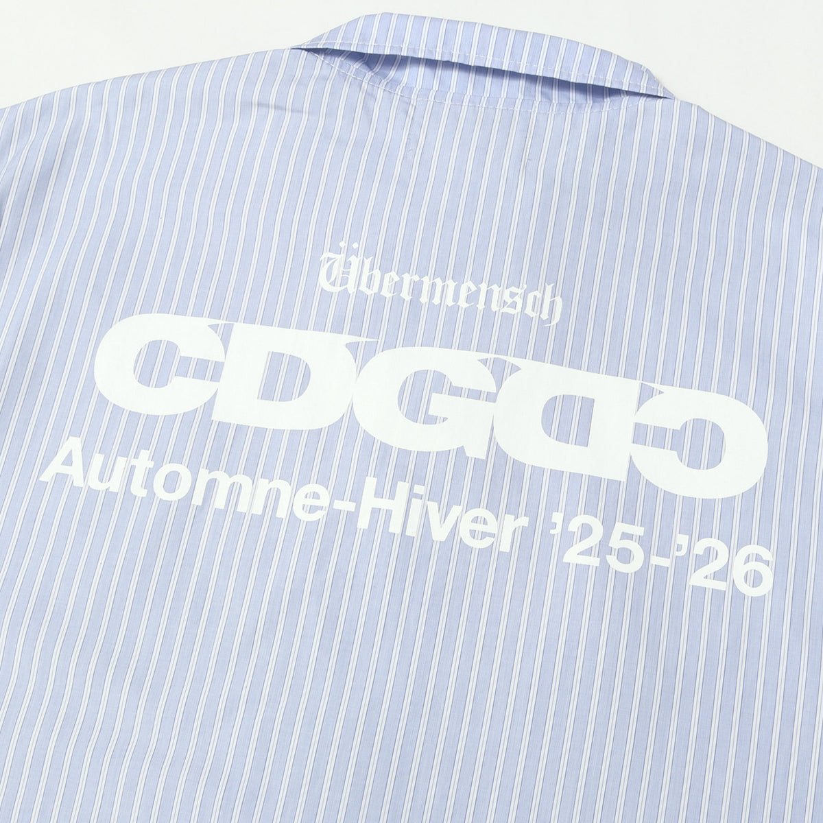 25AW CDG × G-DRAGON Ubermensch Collection ストライプ コーチジャケット (CLASSIC COACH JACKET)