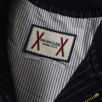 ストライプ ウールフラノ ダウンベスト (GILET) / MADE IN ITALY