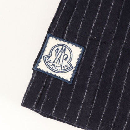 ストライプ ウールフラノ ダウンベスト (GILET) / MADE IN ITALY