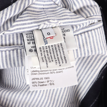 ストライプ ウールフラノ ダウンベスト (GILET) / MADE IN ITALY