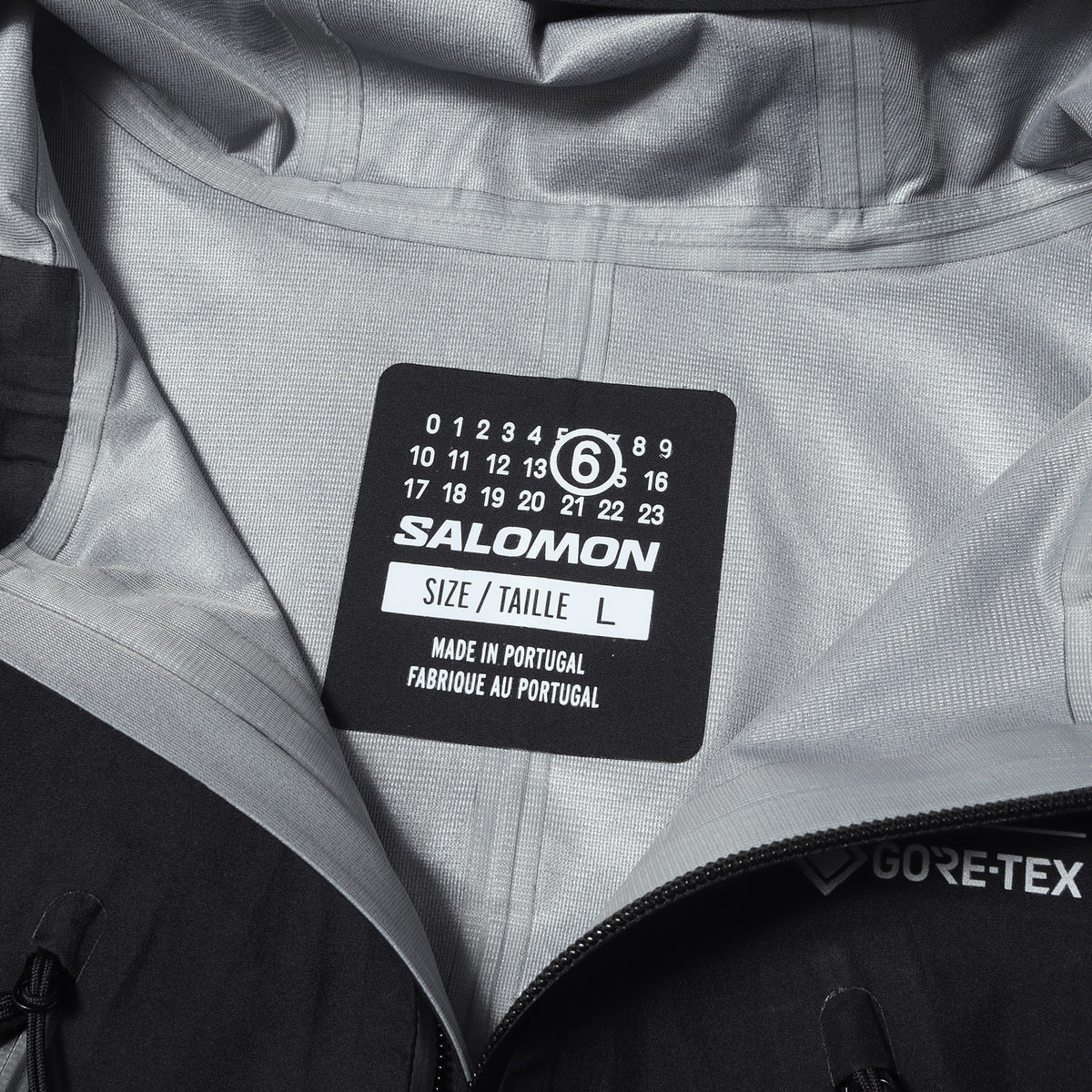 24AW × SALOMON 八の字 止水ジップ ロゴ刺繍 マウンテンパーカー (GORE-TEX Sports Jacket)