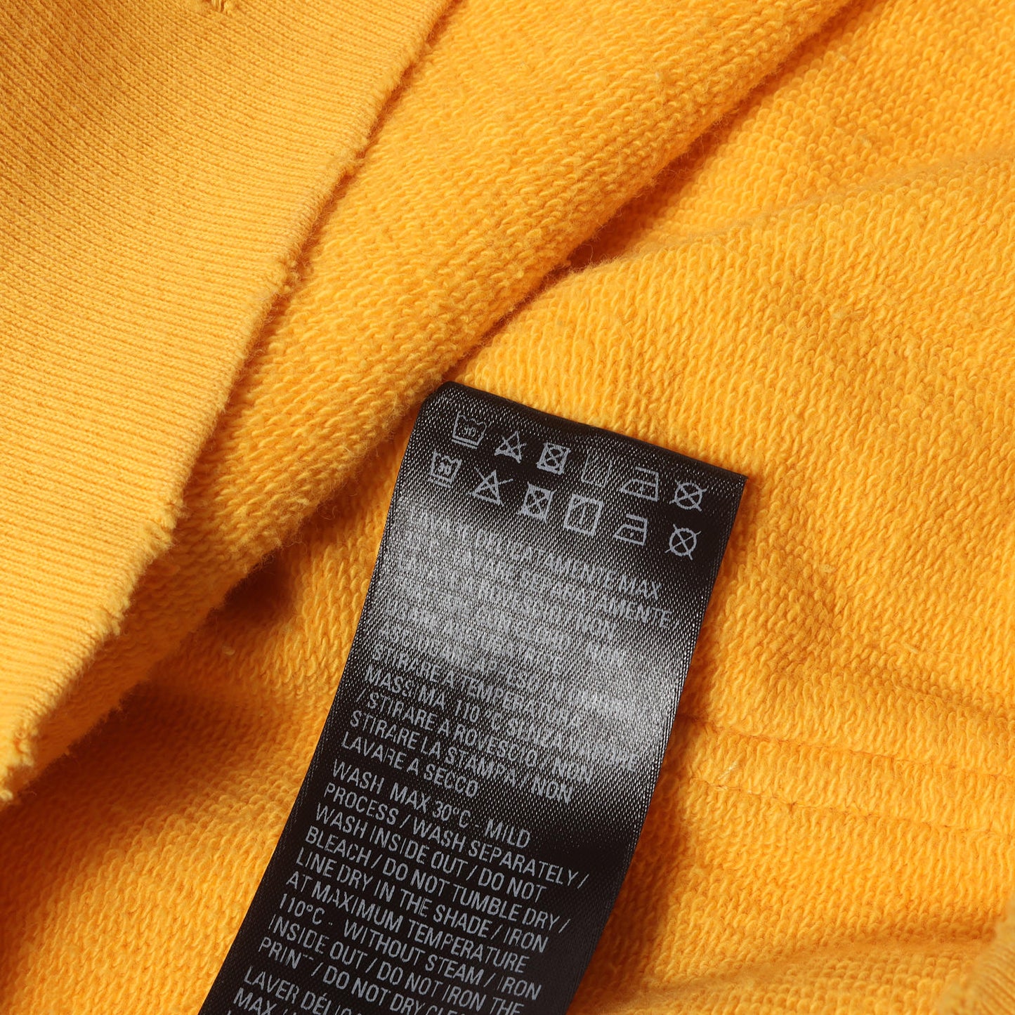 23SS デストロイ加工 キャンペーンロゴ スウェット パーカー (POLITICAL CAMPAIGN DESTROYED HOODIE)