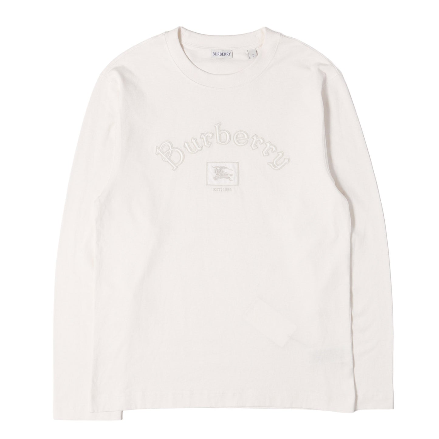 25AW ゴシックロゴ EKD 刺繍 カットソー (Embroidered Logo Cotton Long Sleeve T-shirt)