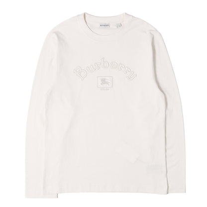 25AW ゴシックロゴ EKD 刺繍 カットソー (Embroidered Logo Cotton Long Sleeve T-shirt)