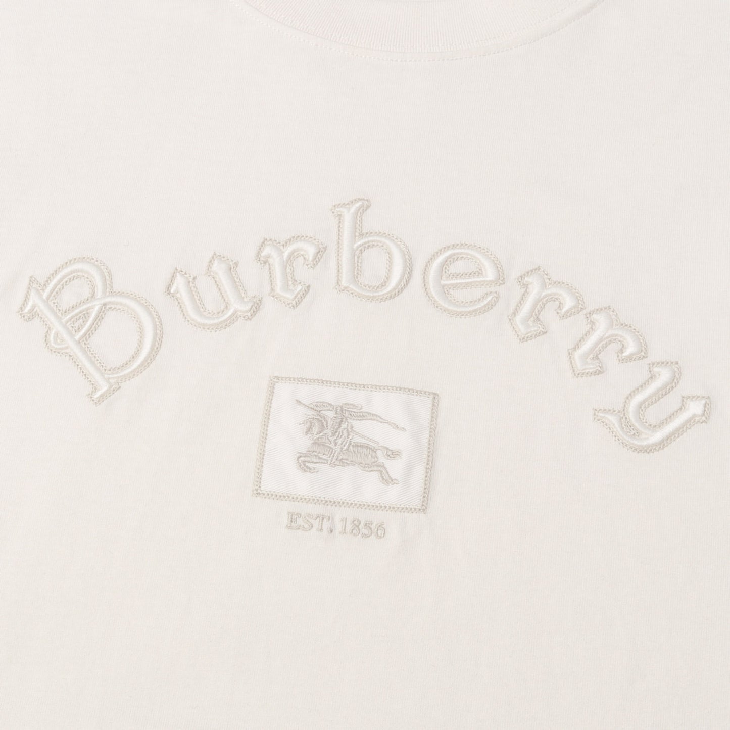 25AW ゴシックロゴ EKD 刺繍 カットソー (Embroidered Logo Cotton Long Sleeve T-shirt)