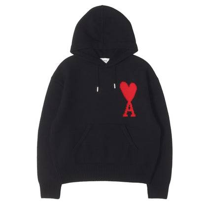 22AW ハートロゴ ニット パーカー (AMI DE COEUR KNIT HOODIE)