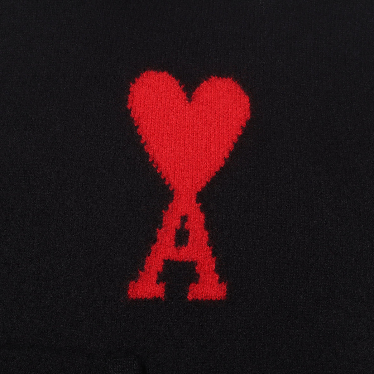 22AW ハートロゴ ニット パーカー (AMI DE COEUR KNIT HOODIE)