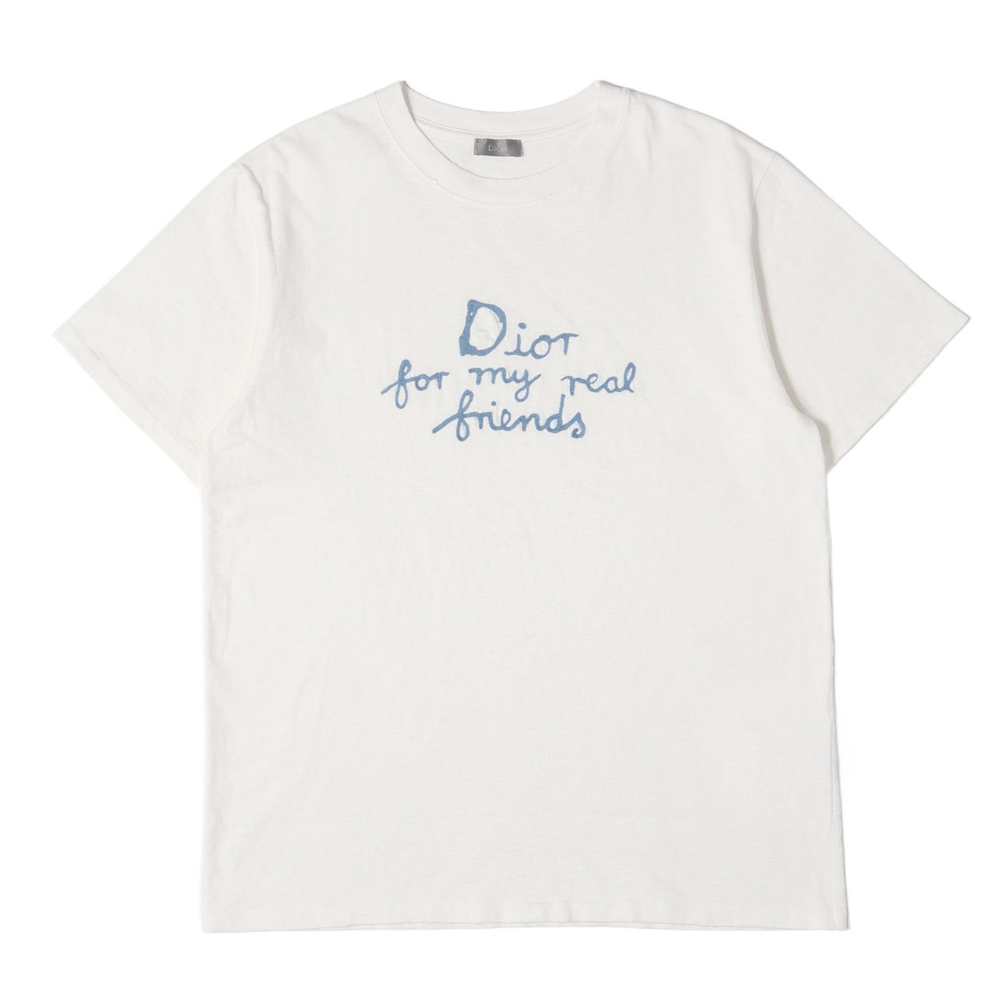 25SS × HYLTON NEL ロゴ刺繍 スラブ Tシャツ