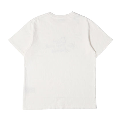 25SS × HYLTON NEL ロゴ刺繍 スラブ Tシャツ