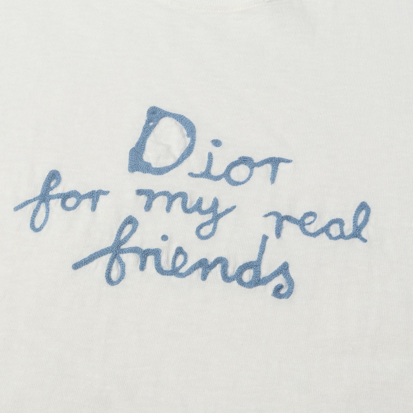 25SS × HYLTON NEL ロゴ刺繍 スラブ Tシャツ