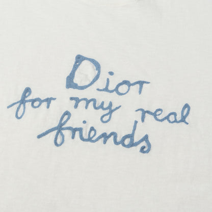25SS × HYLTON NEL ロゴ刺繍 スラブ Tシャツ