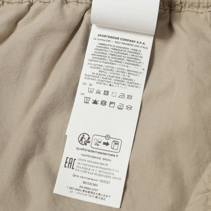 24SS ガーメントダイ ストレッチ テーパード カーゴパンツ (PANTALONE REGULAR TAPERED)