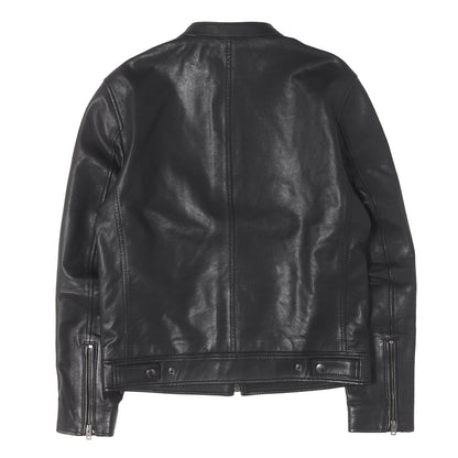 22SS ラムレザー シングル ライダース ジャケット (Leather Racer)