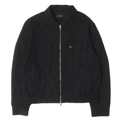 22AW ストレッチ ウール フランネル ブルゾン (WOOL FLANNEL BLOUSON)