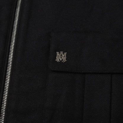 22AW ストレッチ ウール フランネル ブルゾン (WOOL FLANNEL BLOUSON)