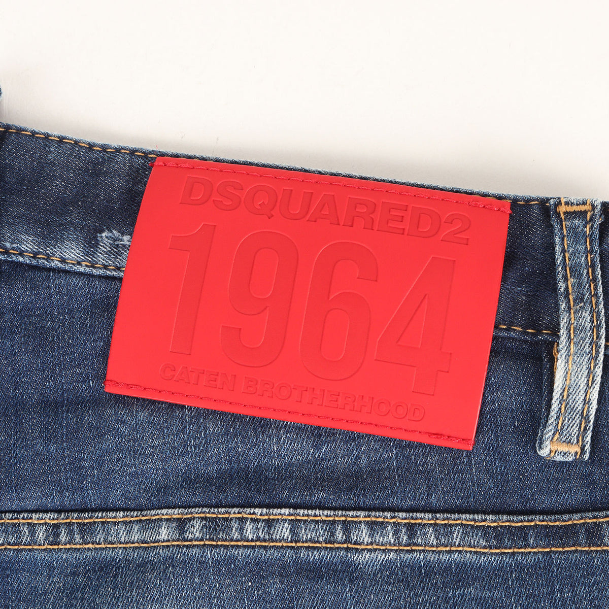 23SS クラッシュリペア ブリーチペイント加工 ストレッチ デニム スキニーパンツ (Super Twinky Jean)