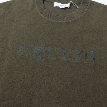 24AW ヴィンテージ ストーンウォッシュ ロゴ刺繍 スウェット (Vintage Stonewash Logo Crew Sweatshirt)