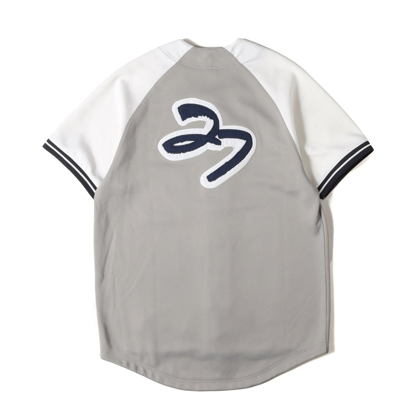 00s ×FUTURA LABORATORIES / Be True / New York Yankees ワッペン付き ベースボール シャツ (372382-082)