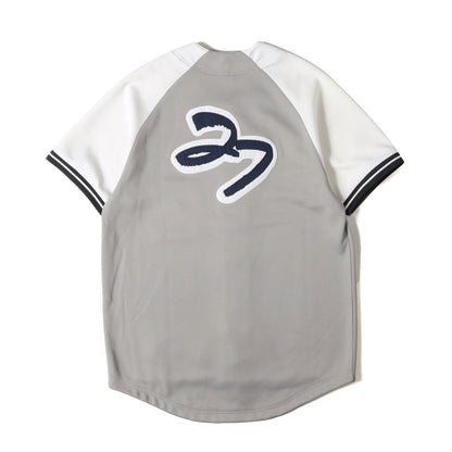 00s ×FUTURA LABORATORIES / Be True / New York Yankees ワッペン付き ベースボール シャツ (372382-082)