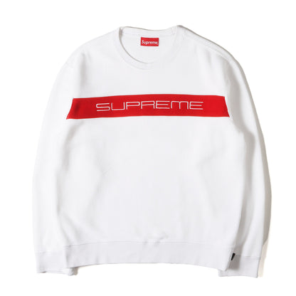 19AW パネルロゴ ポーラテック フリース クルーネック スウェット (Polartec Crewneck)