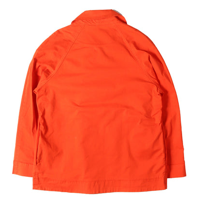 サンセットオレンジ コットンツイル タノイ ジャケット(TANOI JACKET)