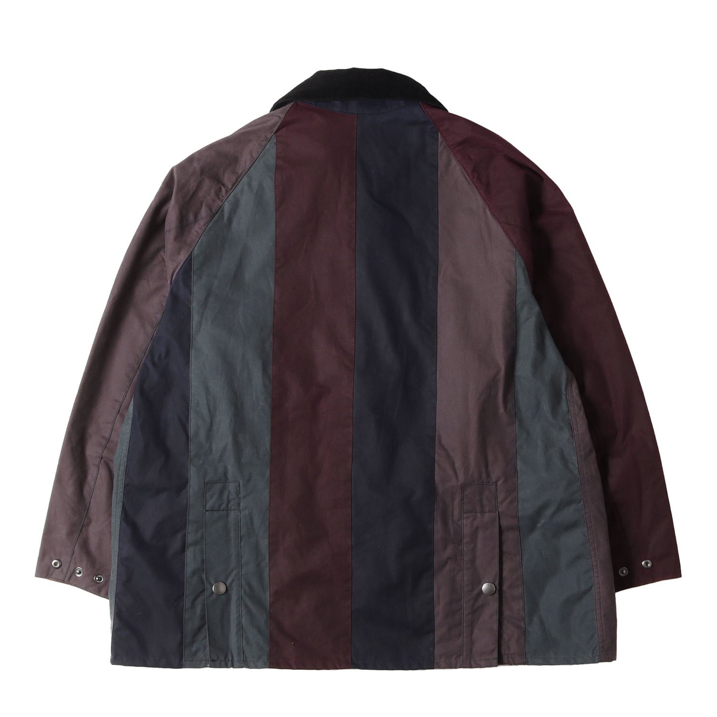 25AW ×Paul Smith 裏地カウプリント マルチストライプ オーバーサイズ ビデイル ジャケット (Oversized Bedale)