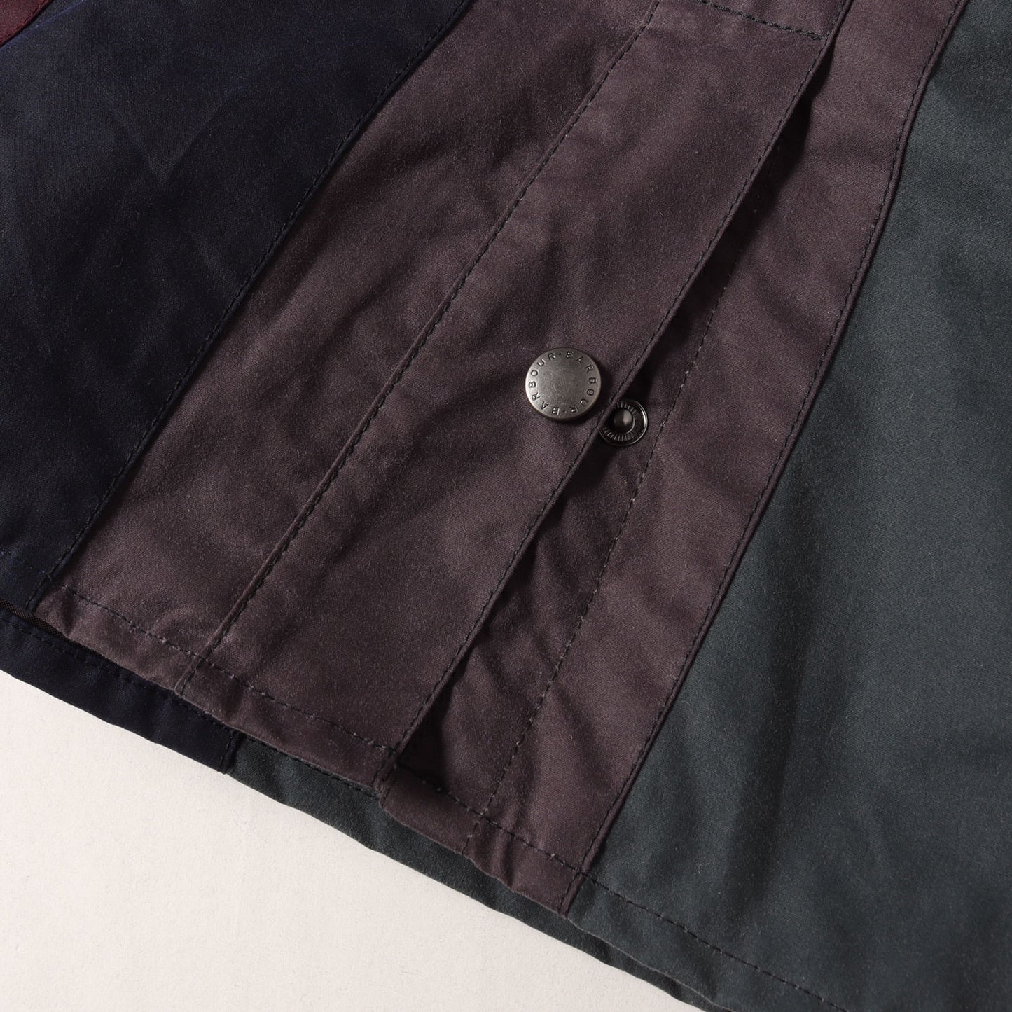 25AW ×Paul Smith 裏地カウプリント マルチストライプ オーバーサイズ ビデイル ジャケット (Oversized Bedale)