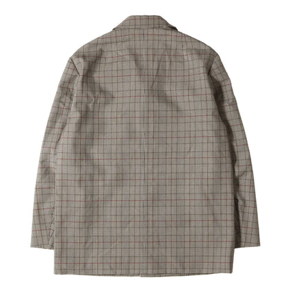 ハウンドトゥース チェック ノッチドラペル 4B ジャケット (BAYOS 5213 M.W.JACKET)