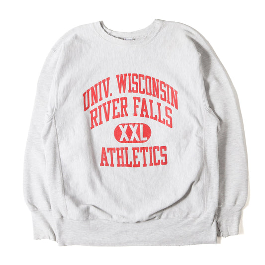 [USA製 刺繍タグ] 90s 4段 カレッジロゴ リバースウィーブ スウェット ウィスコンシン大学モデル