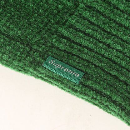 22AW アームロゴ ストライプ シェニール クルーネック ニット (Stripe Chemille Sweater)