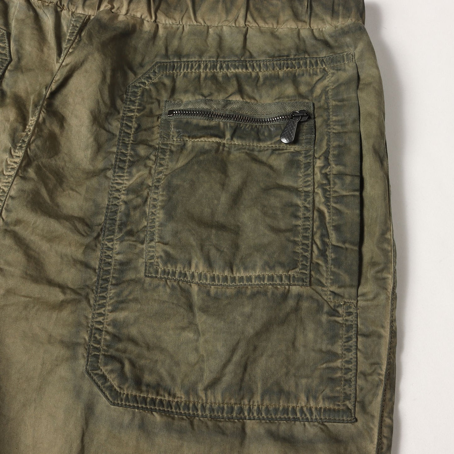 オーバーダイ加工 コットン イージー パンツ (417237 VZVW0)