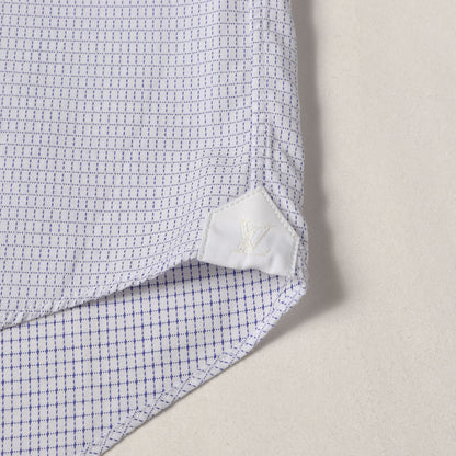 19SS ワイドカラー マイクロチェック コットン ボタンシャツ (RM191F IPJ HGS9PW)